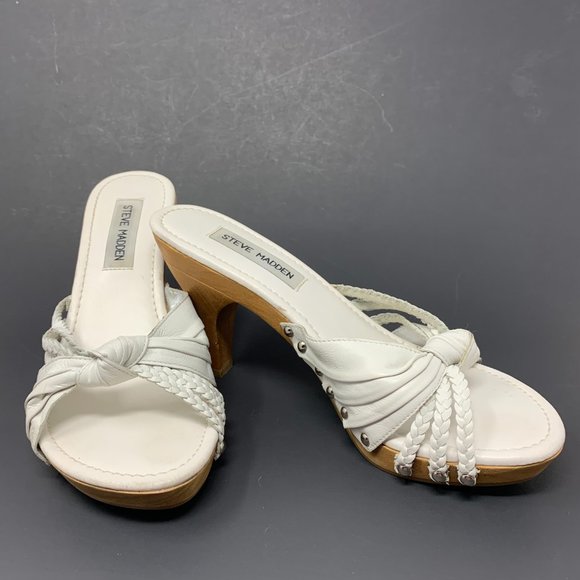 Steve Madden Shoes - (SOLD)Steve Madden Knotted Leather Mule